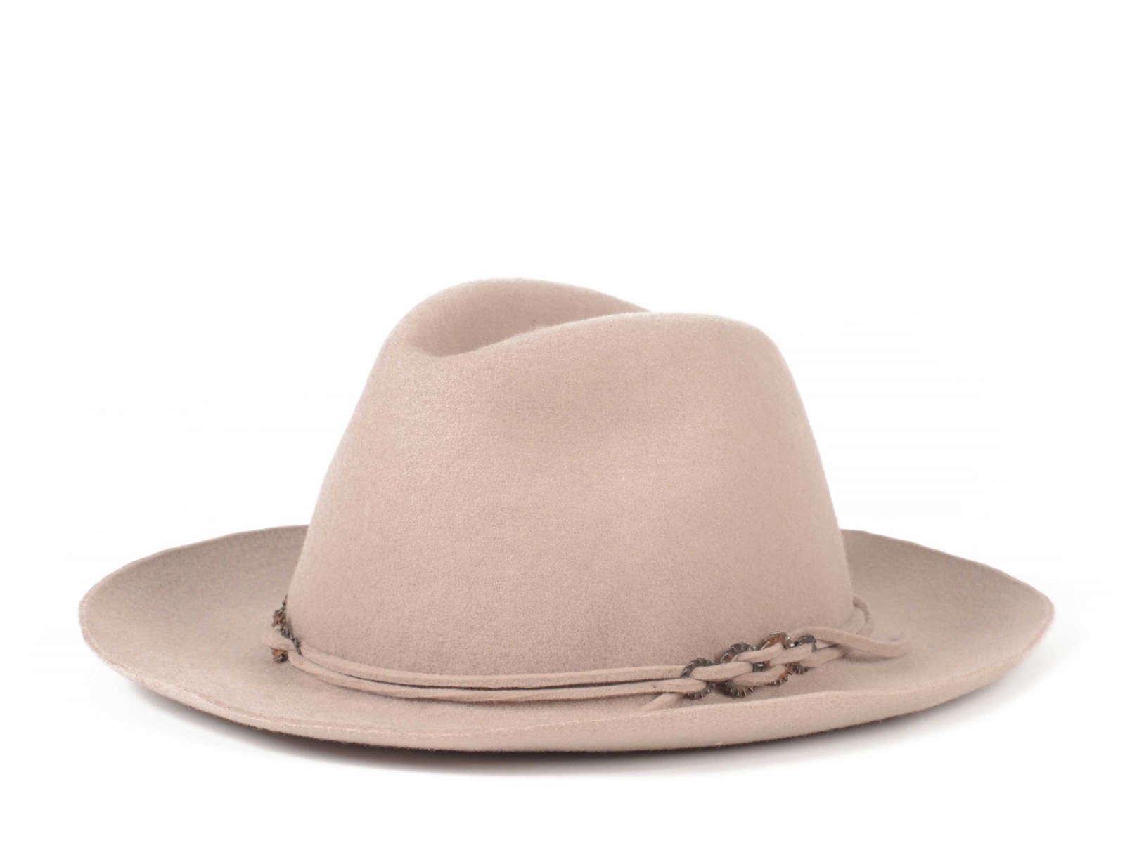 beige felt cowboy hat